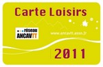 Carte loisirs