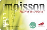 carte moisson